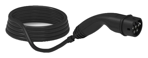 Alfen laadkabel met Type 2-stekker, opgerold