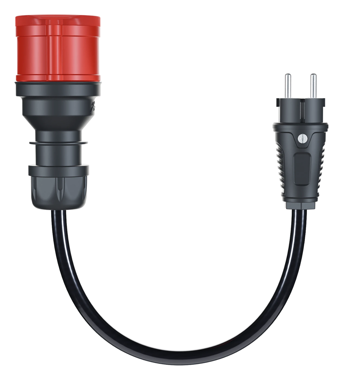 go-e adapter Gemini flex 11 kW naar huishoudstopcontact