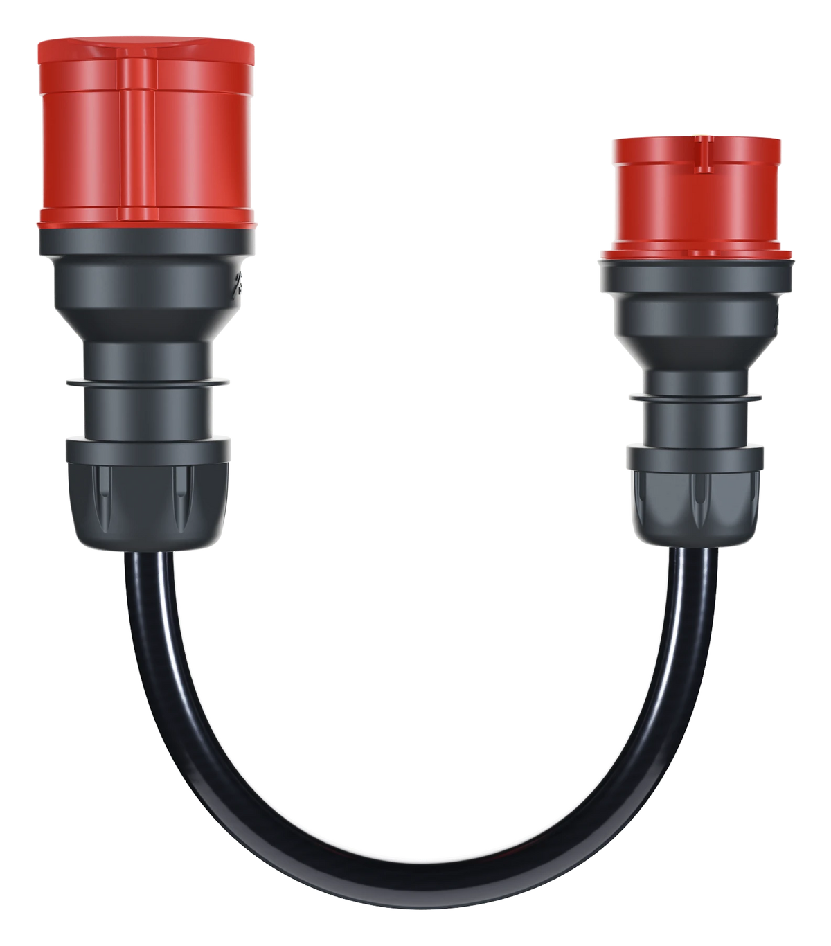 go-e adapter Gemini flex 22 kW naar CEE rood 16 A
