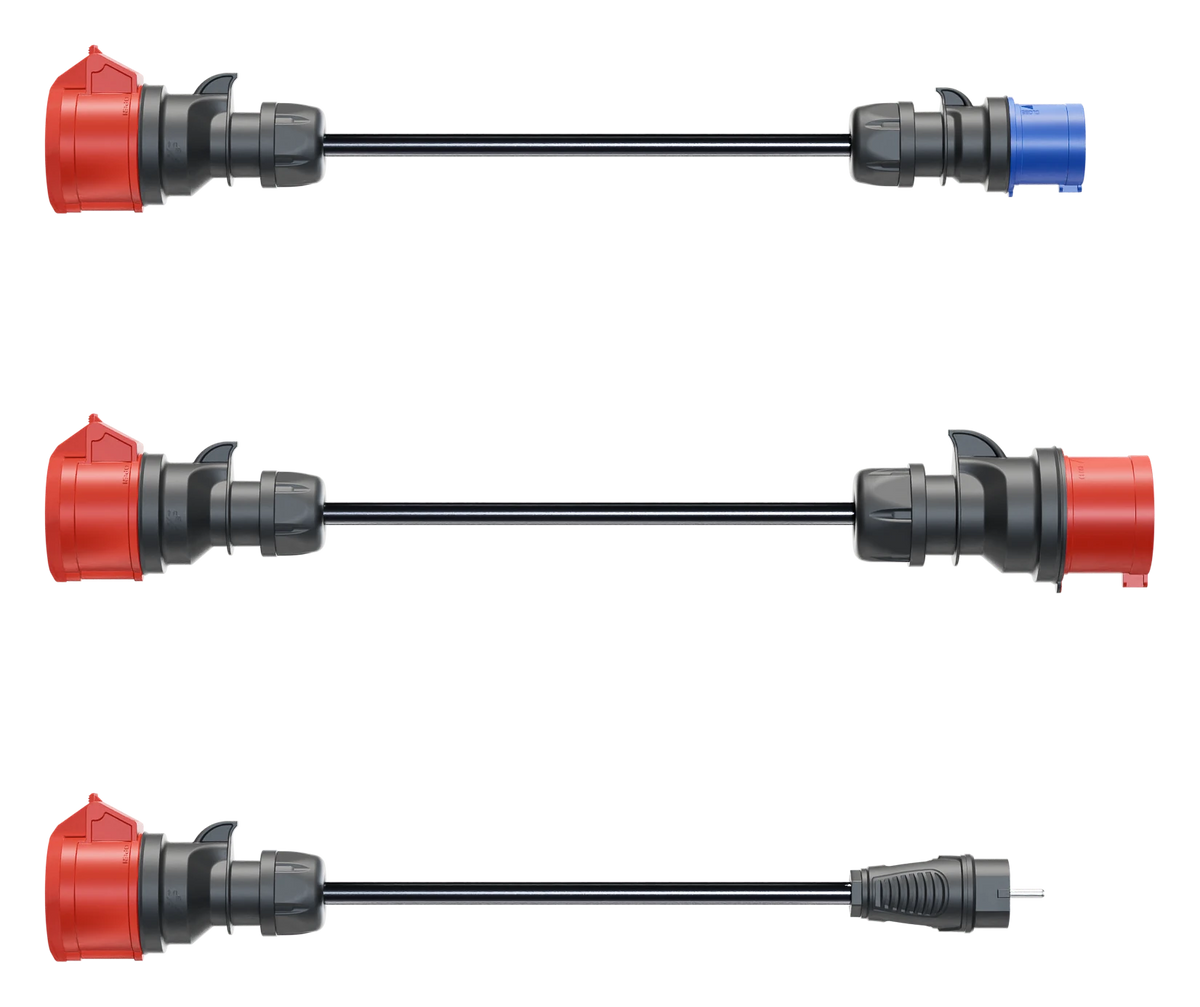 Adapterset voor de go-e Gemini flex 11 kW
