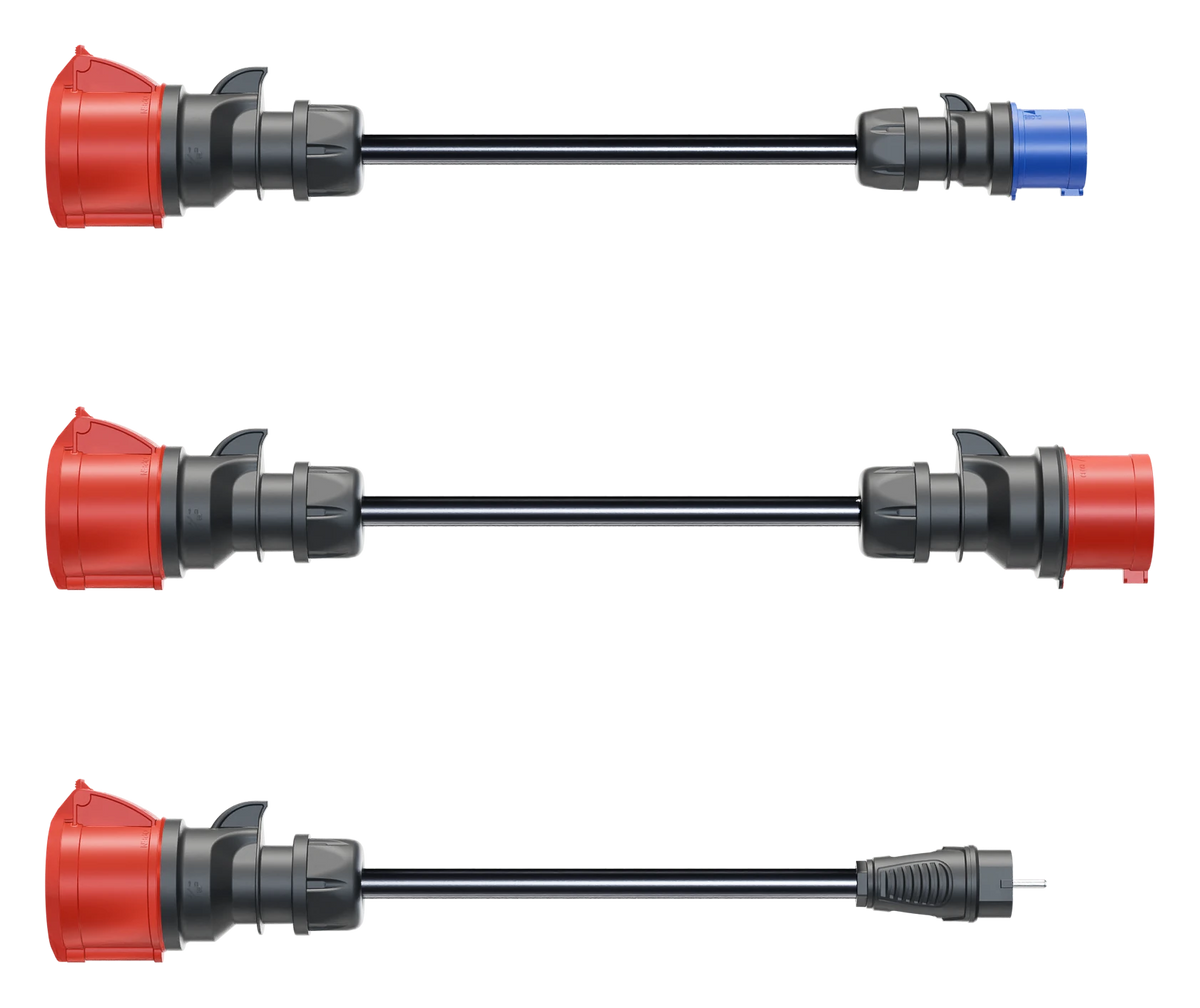 Adapterset voor de go-e Gemini flex 22 kW