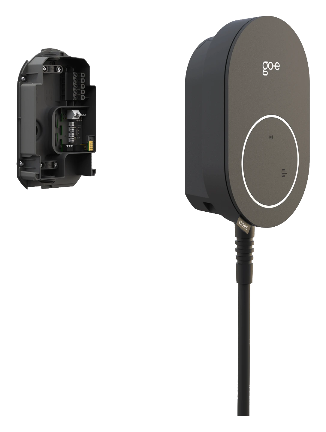 go-e Charger CORE met muurbeugel
